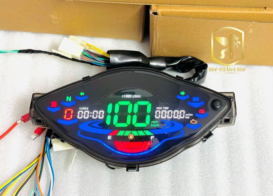 Đồng hồ điện tử led lcd gắn wave a mẫu mới 2022 2023 2024