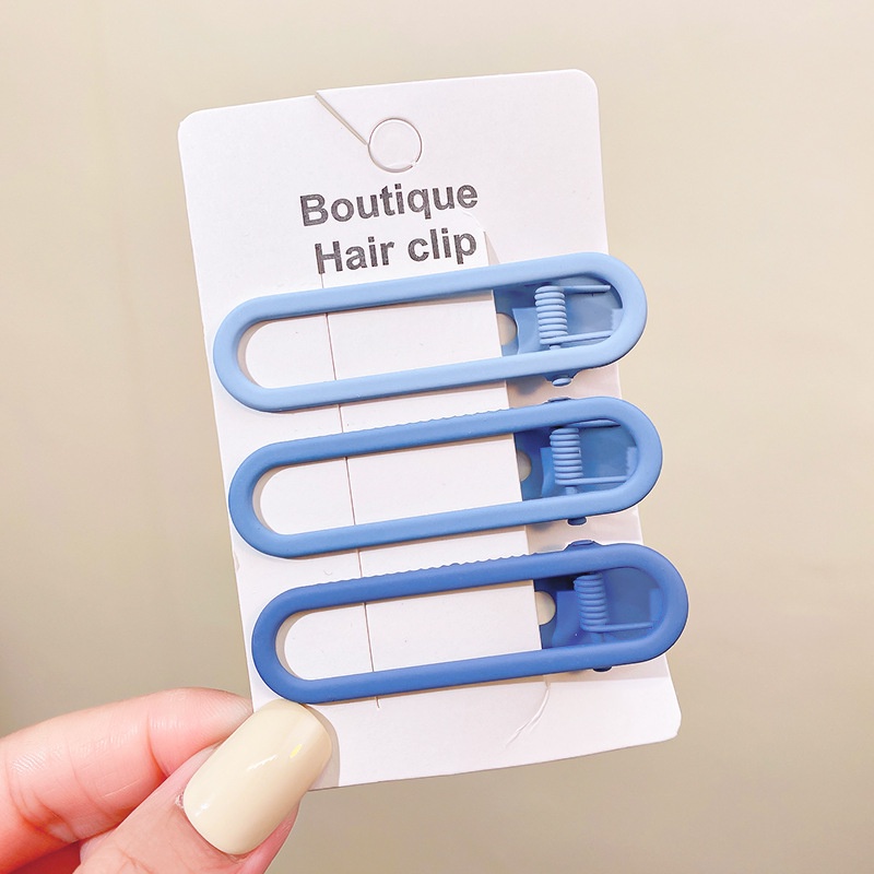 Set 3 kẹp tóc ,kẹp mái nhiều màu cho nữ mới nhất