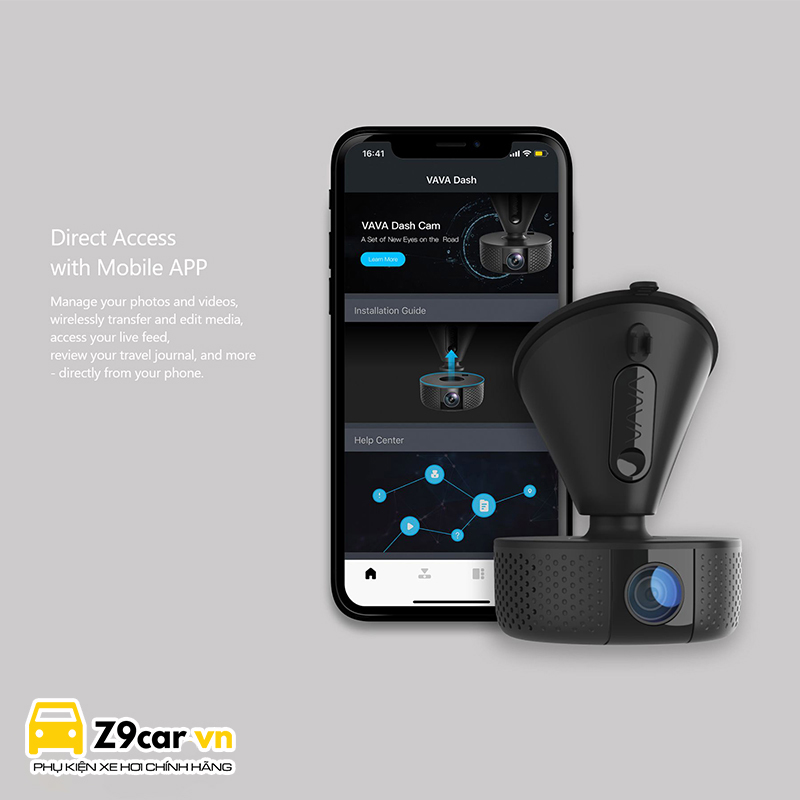 Camera hành trình VAVA Dash Cam Dual VD-002