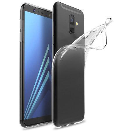 Ốp Silicon 0.33mm cho Samsung A6 2018 (trong suốt)