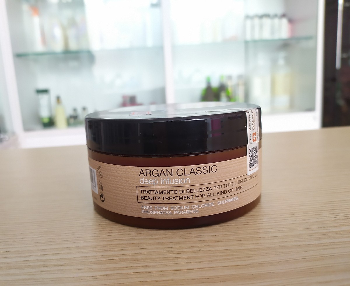[+Tặng mũ trùm][HCM] [CHÍNH HÃNG] Dầu hấp ủ tóc Nashi Argan Deep Infusion phục hồi siêu mượt