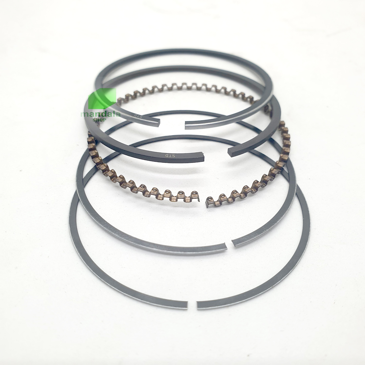xéc măng - bộ bạc động cơ xăng 152F , máy bơm nước GX100, 152F