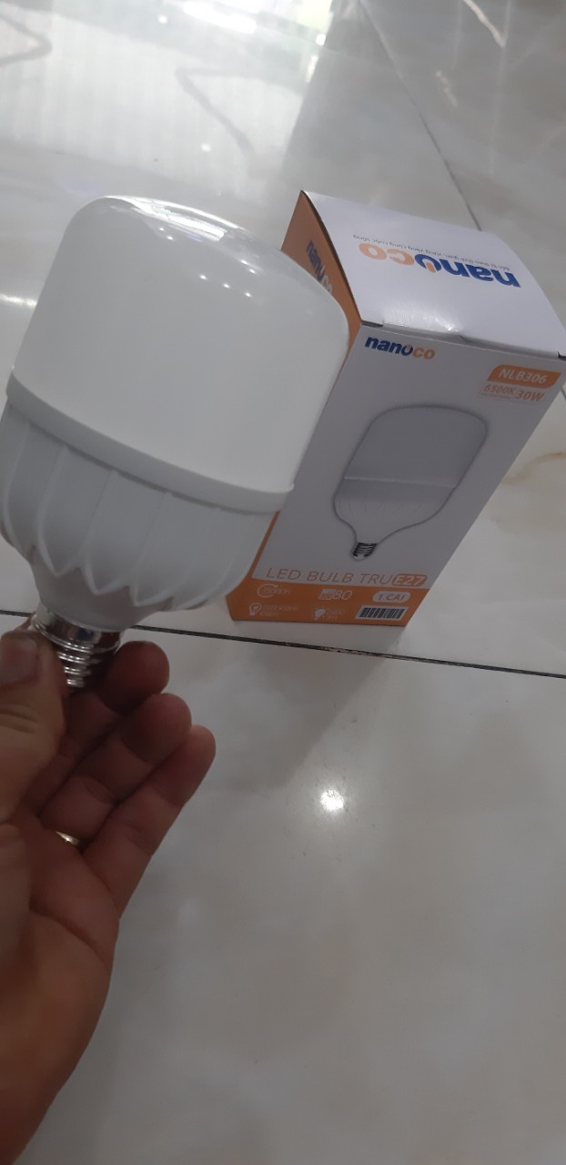 [HCM]ĐÈN LED BULB TRỤ NANOCO NLB303/NLB304/NLB306 30W