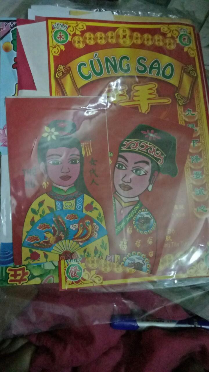 [HCM]phần cúng sao đầy đủ