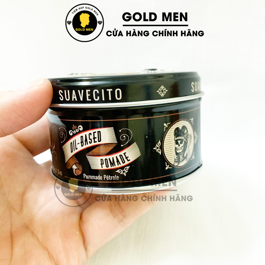 Sáp vuốt tóc Suavecito Oil Based Pomade + Tặng quà