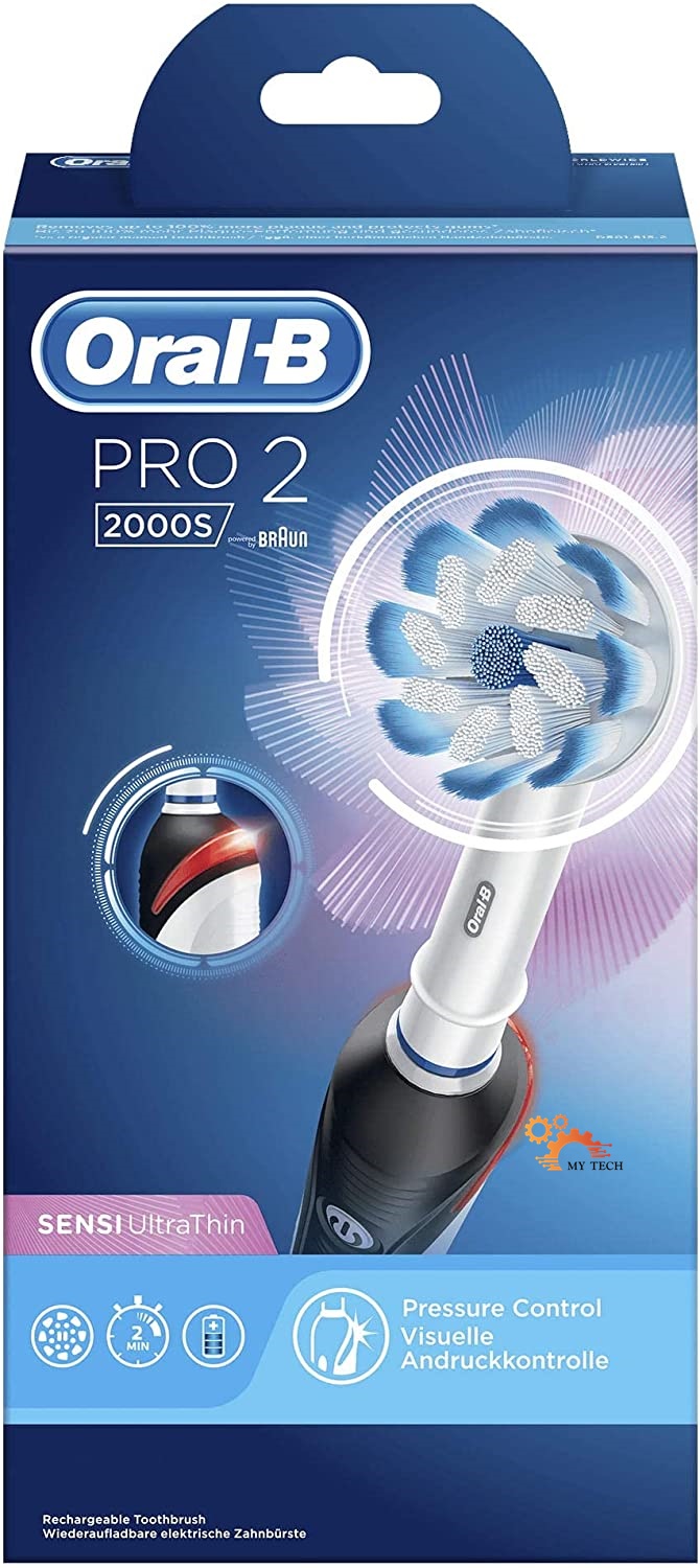 BÀN CHẢI ĐIỆN ORAL B PRO 2 2000 [HÀNG ĐỨC]