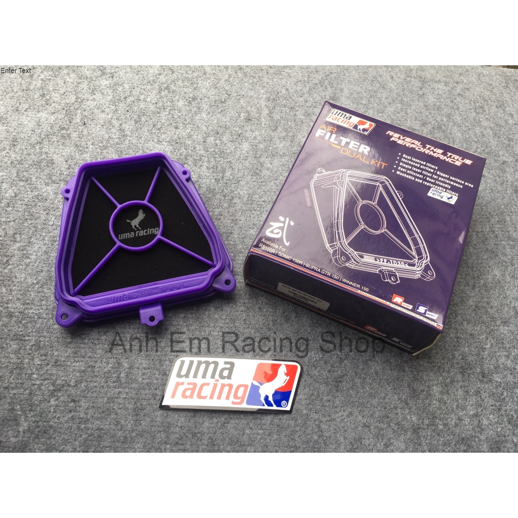 Lọc gió uma racing cho winner exciter 150