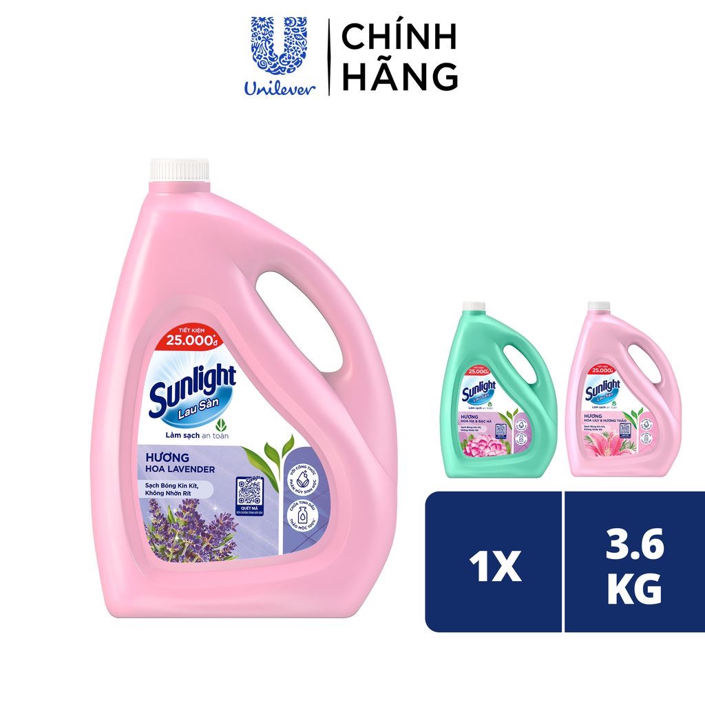 NƯỚC LAU SÀN SUNLIGHT CAN 3,6 Kg