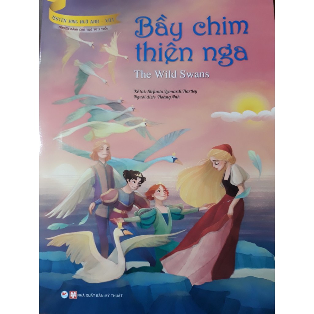 Sách - truyện song ngữ anh - việt: bầy chim thiên nga