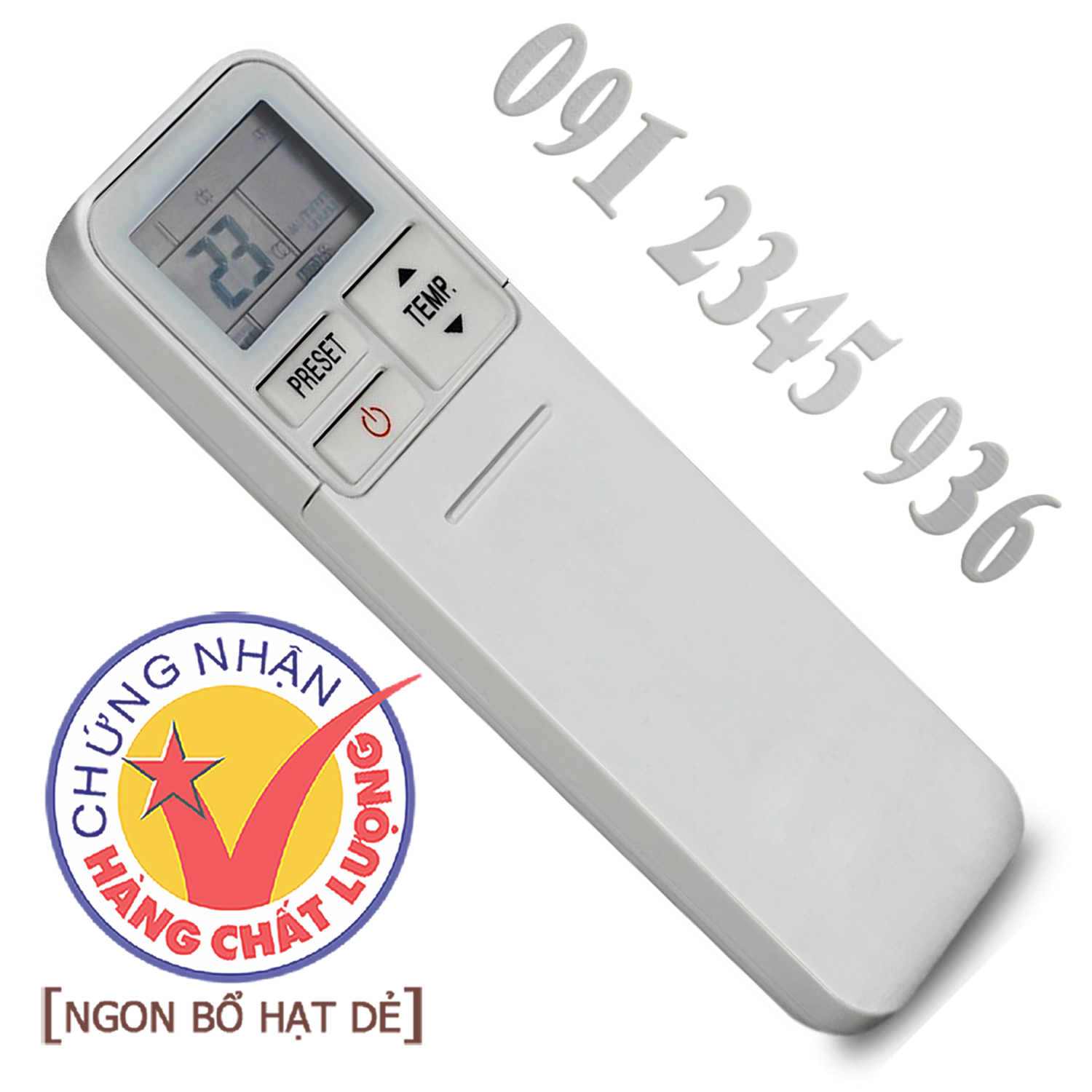 Điều khiển TOSHIBA [HÀNG ĐẸP] cho điều hòa. (Mẫu số 6)