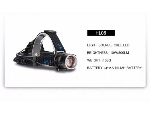 Đèn pin đeo đầu soi xa 300m HL08