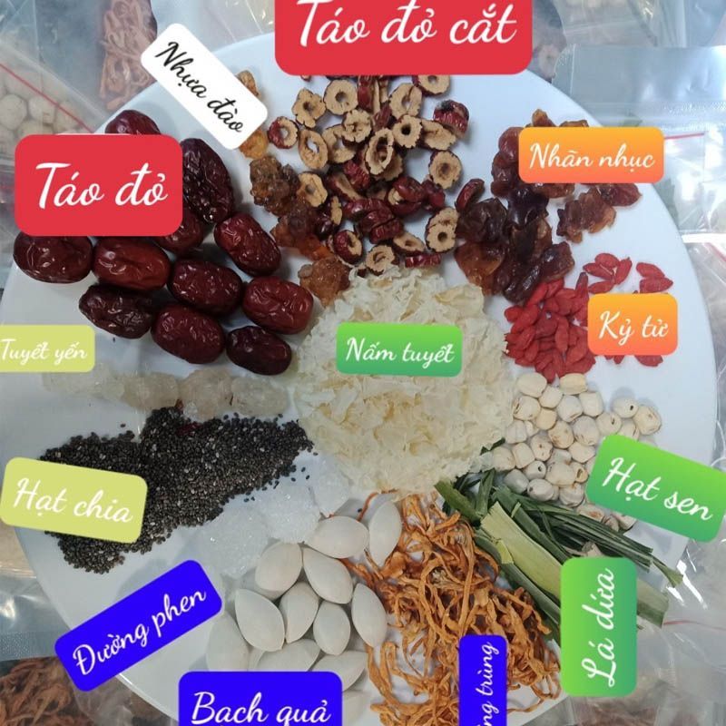 SET Chè Dưỡng Nhan ( 11 vị ) - 350g - Gói