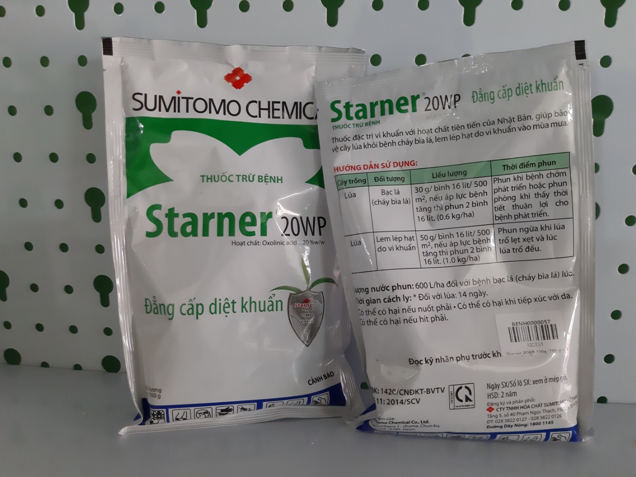 Thuốc trừ bệnh Starner 20WP 100gr (Oxolinic acid 20%w/w) VTNN BSCT