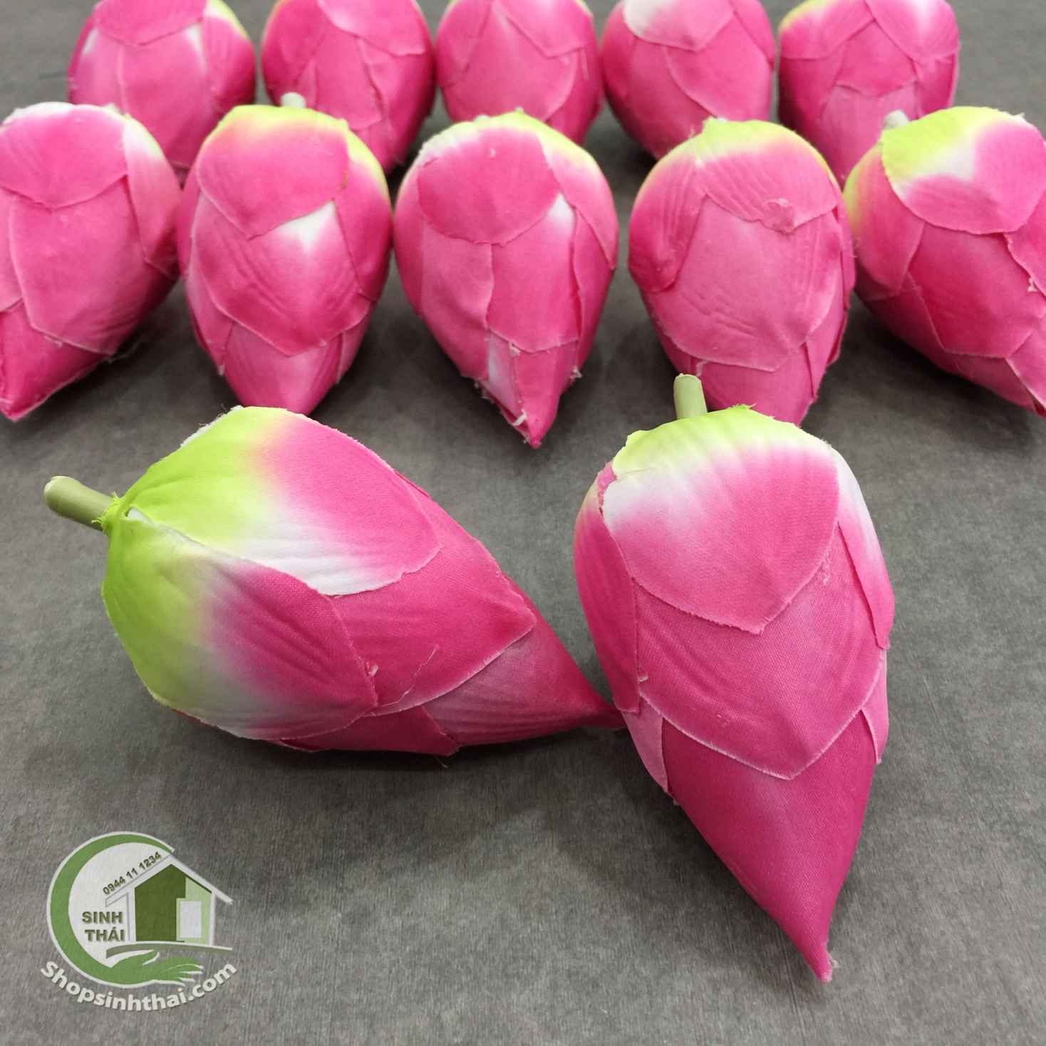 [HCM]Nụ sen giả không cành - nụ hoa sen vải cao cấp