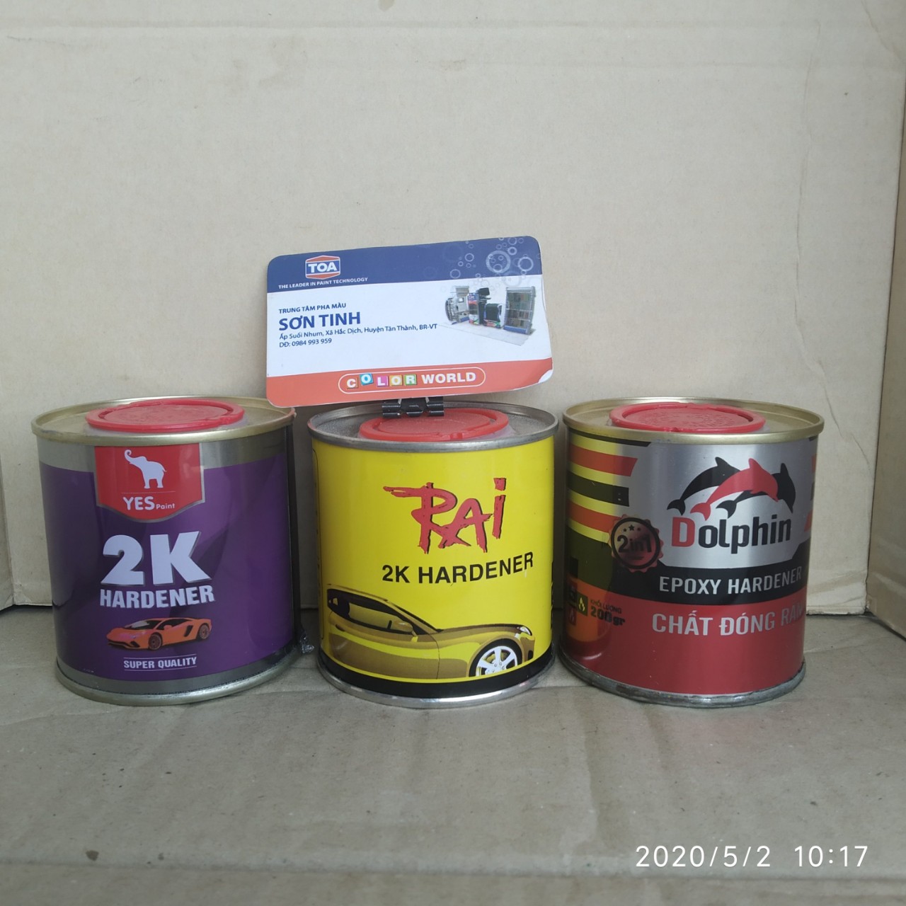 Chất đóng rắn Lon Dolphin , Yes , Rai 200gr - 1 lon