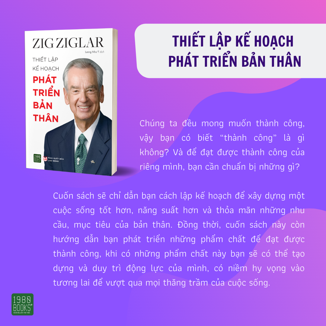 Fahasa - Zig Ziglar - Thiết Lập Kế Hoạch Phát Triển Bản Thân