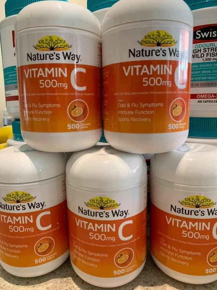 Vitamin C Nature's Way 500mg 500 viên