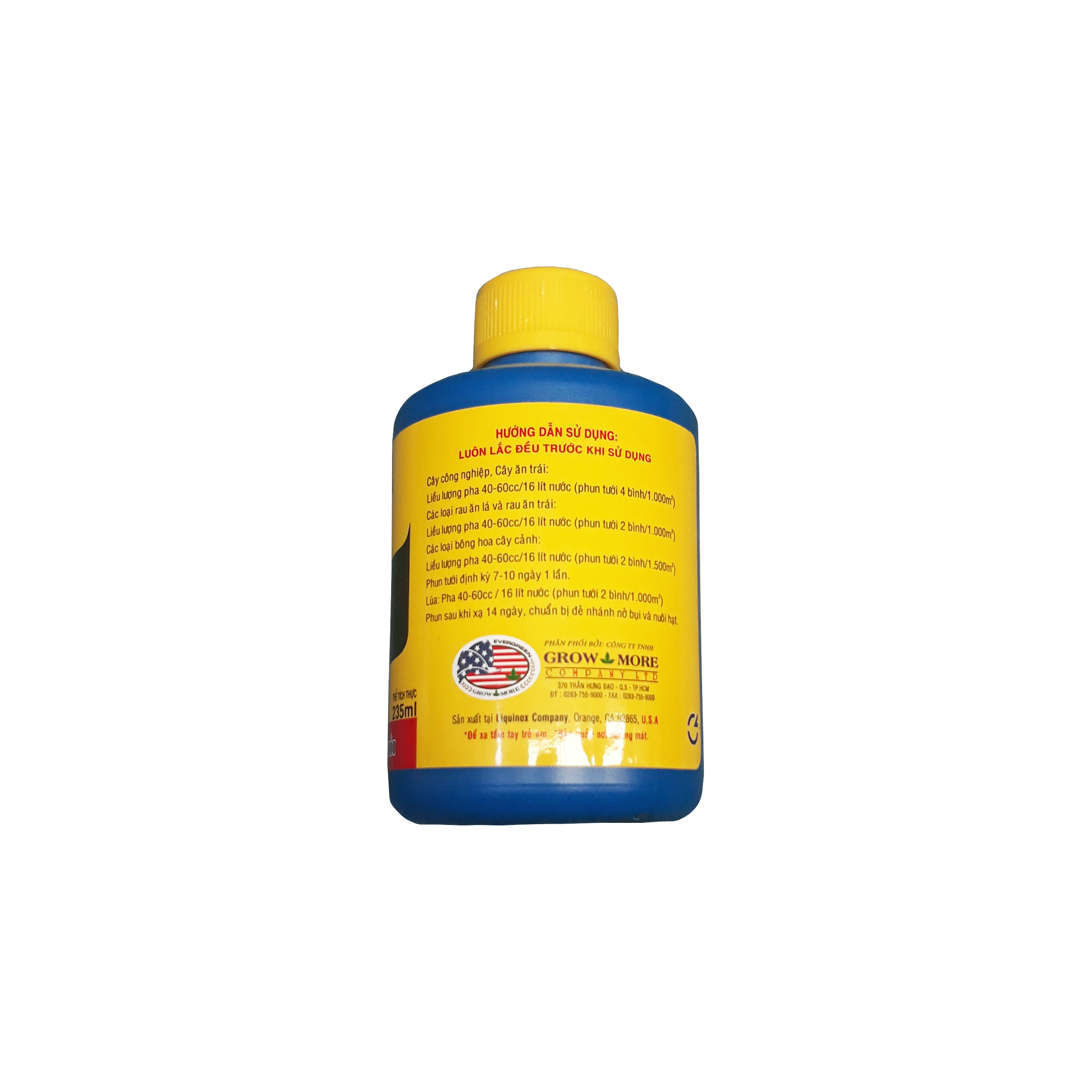 Vitamin B1 GROW MORE Kích Rễ - Đâm Chồi  (Chai 235ml)