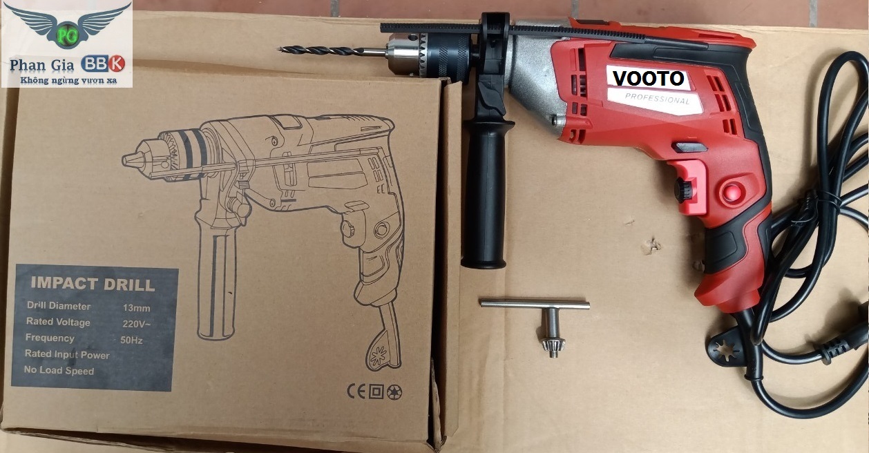 MÁY KHOAN ĐIỆN VOTO 1400W 13MM