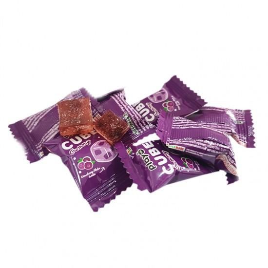 Gói Kẹo thạch Play More CUBE Gummy loại 25g
