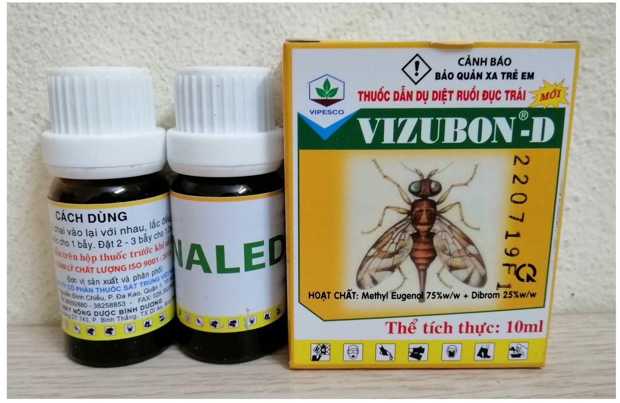dẫn dụ diệt ruồi vàng đục trái VIZUBON-D 10ml