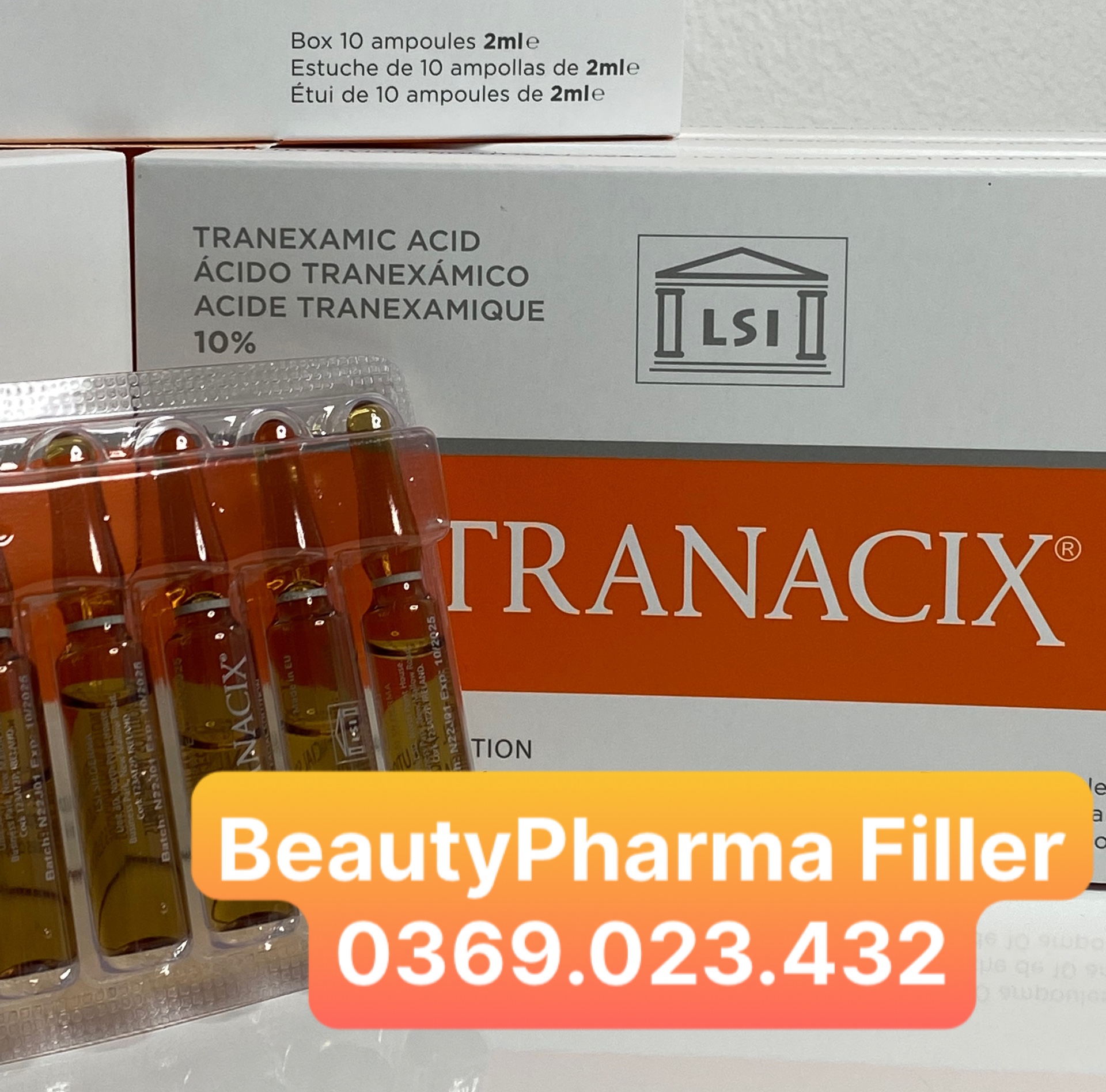 (Hàng công ty) Serum Tranacix làm trắng, sáng da, mờ nám