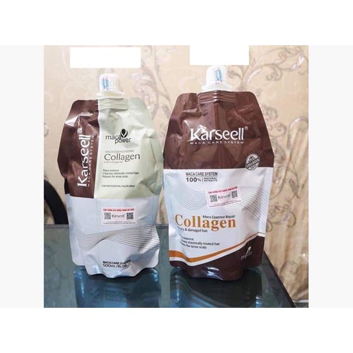 KEM Ủ TÓC PHỤC HỒI COLLAGEN KARSEELL MACA 500ML