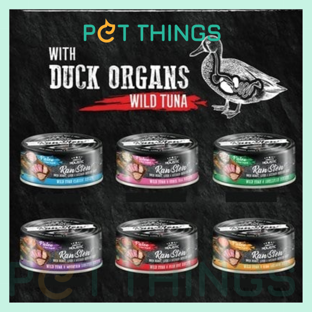 Pate Absolute Holistic RawStew cho chó & mèo 80g