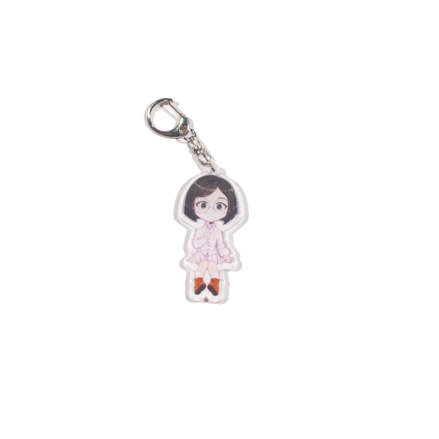 [7-11/12 VOUCHER 8%][thanh lý bán lỗ] Móc khóa Anime mica - Yakusoku no Neverland [AAM] [PGN18]