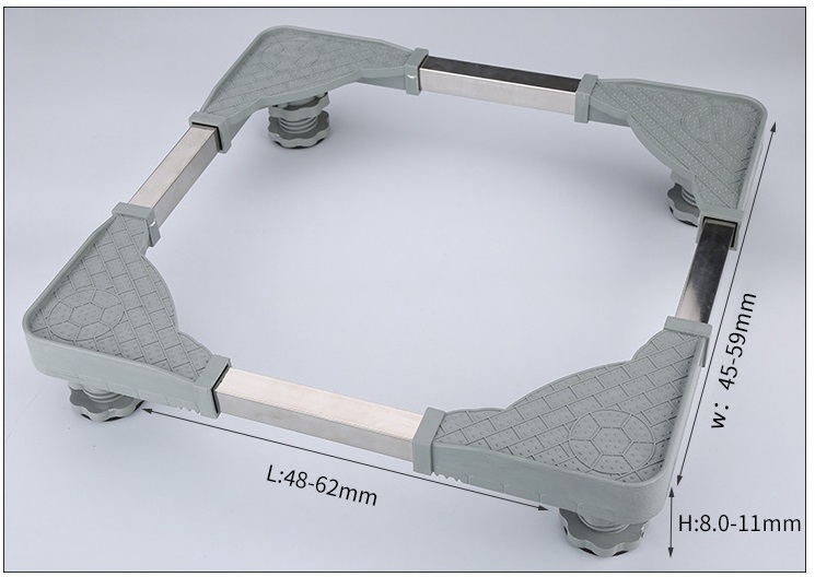 KỆ CHÂN TỦ LẠNH, MÁY GIẶT INOX CAO CẤP - KỆ ĐỂ CHÂN TỦ LẠNH, MÁY GIẶT - CHÂN ĐẾ KÊ TỦ LẠNH CHẮC CHẮN, KHÔNG GỈ SÉT