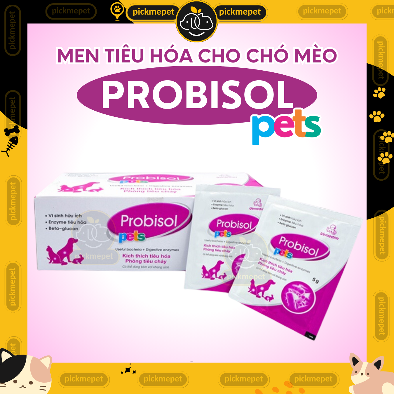 Probisol Pets Digestive Enzyme for Dogs and Cats - 5g Pack