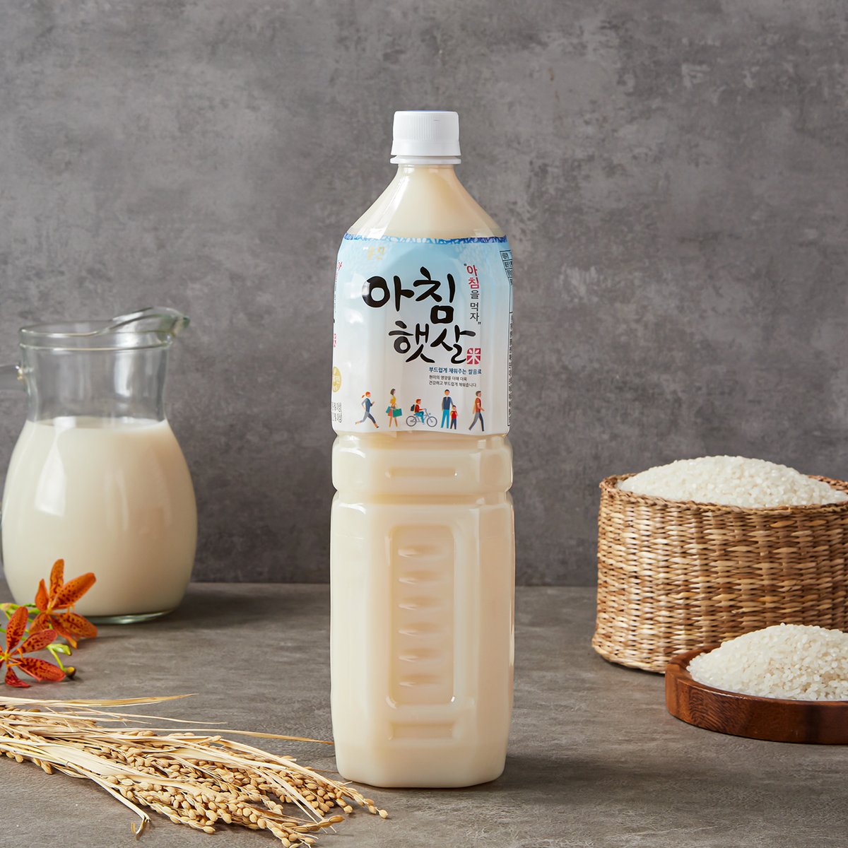 NƯỚC GẠO HÀN QUỐC WOOJIN 500ml / 1.5l