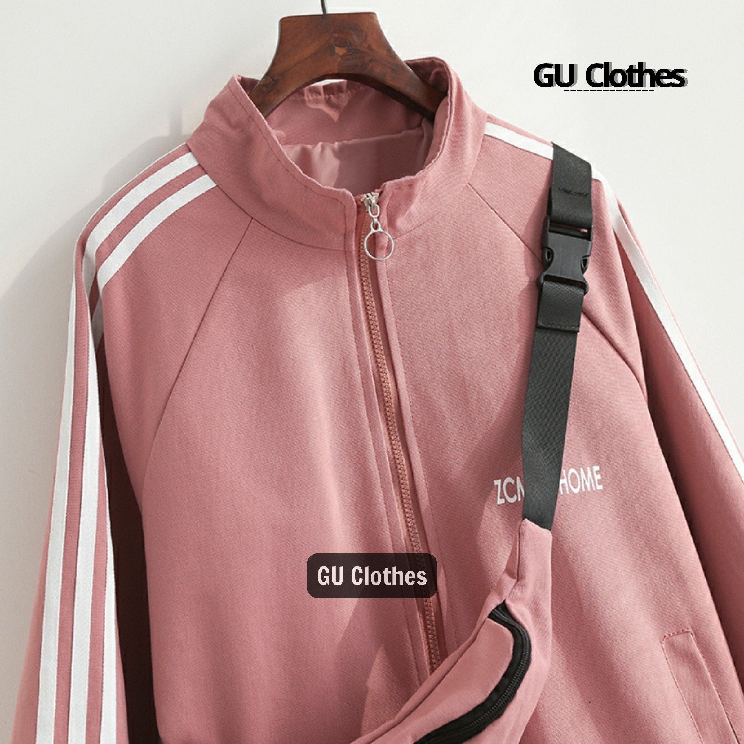 Áo Khoác Gió Túi Chéo Thể Thao GU Clothes