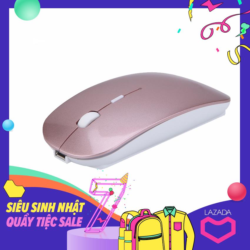 Chuột không dây bluetooth Chip Agilent mới nhất (giao màu ngẫu nhiên)
