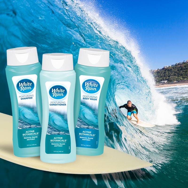 [HCM]Sữa tắm White Rain Moisturizing Ocean Mist 354ml - USA