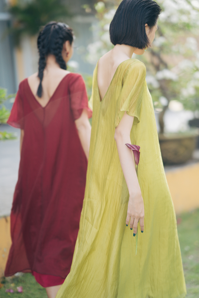 [Xéo Xọ] Đầm suông Irina (Grenoble Green)