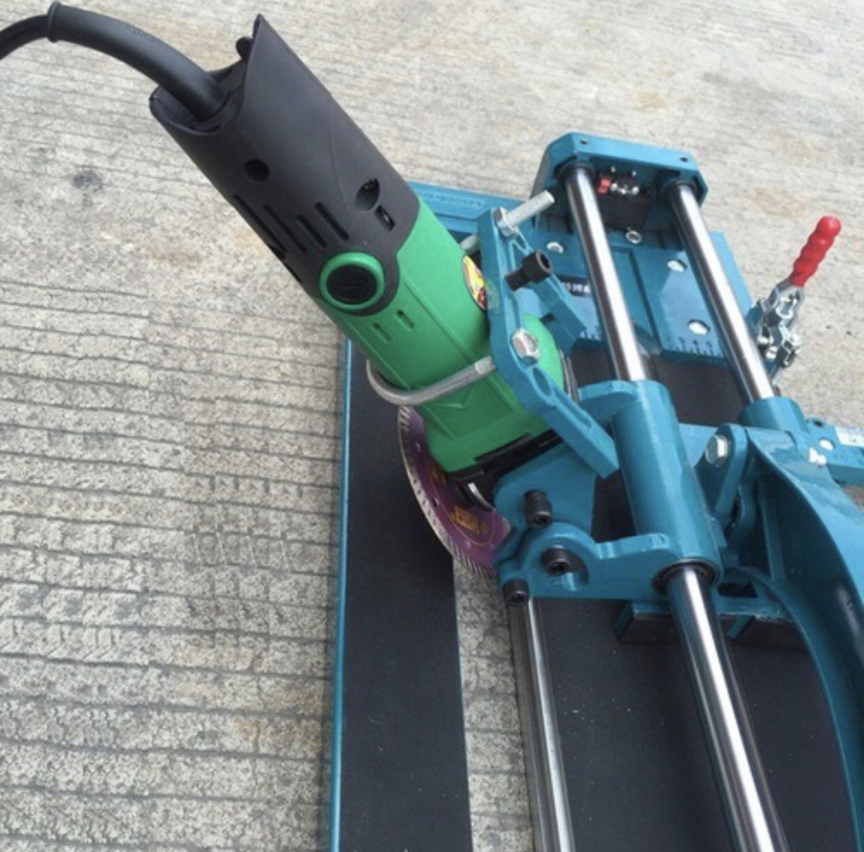 Máy cắt gạch đa năng TOPWAY 80F ,mài mòi 45 độ ,TW800