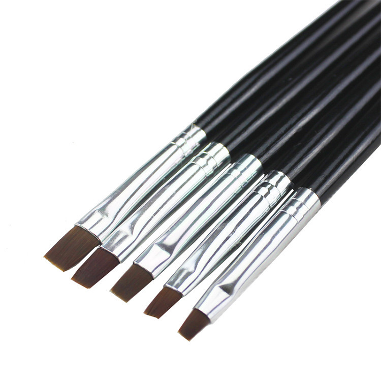 Set cọ đắp gel 5 cây đủ size HN08