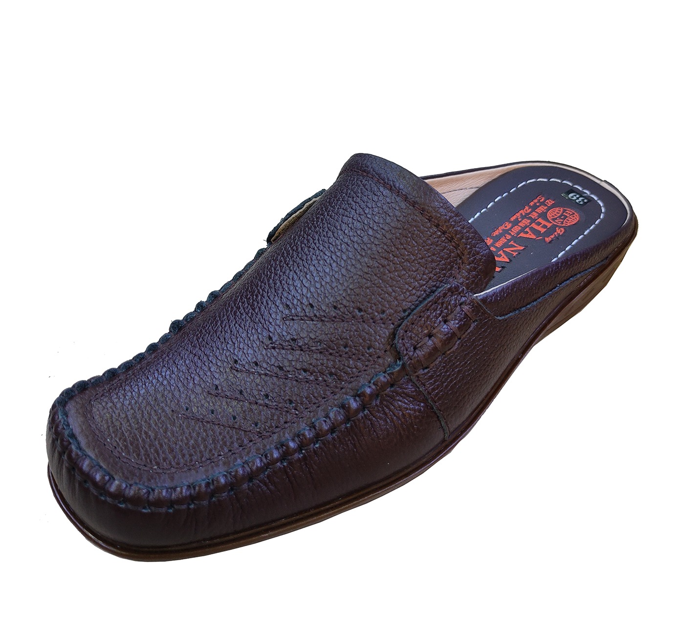 Giày Sục Nam Da Bò Thật HÀ NAM Cao Cấp GSB2029