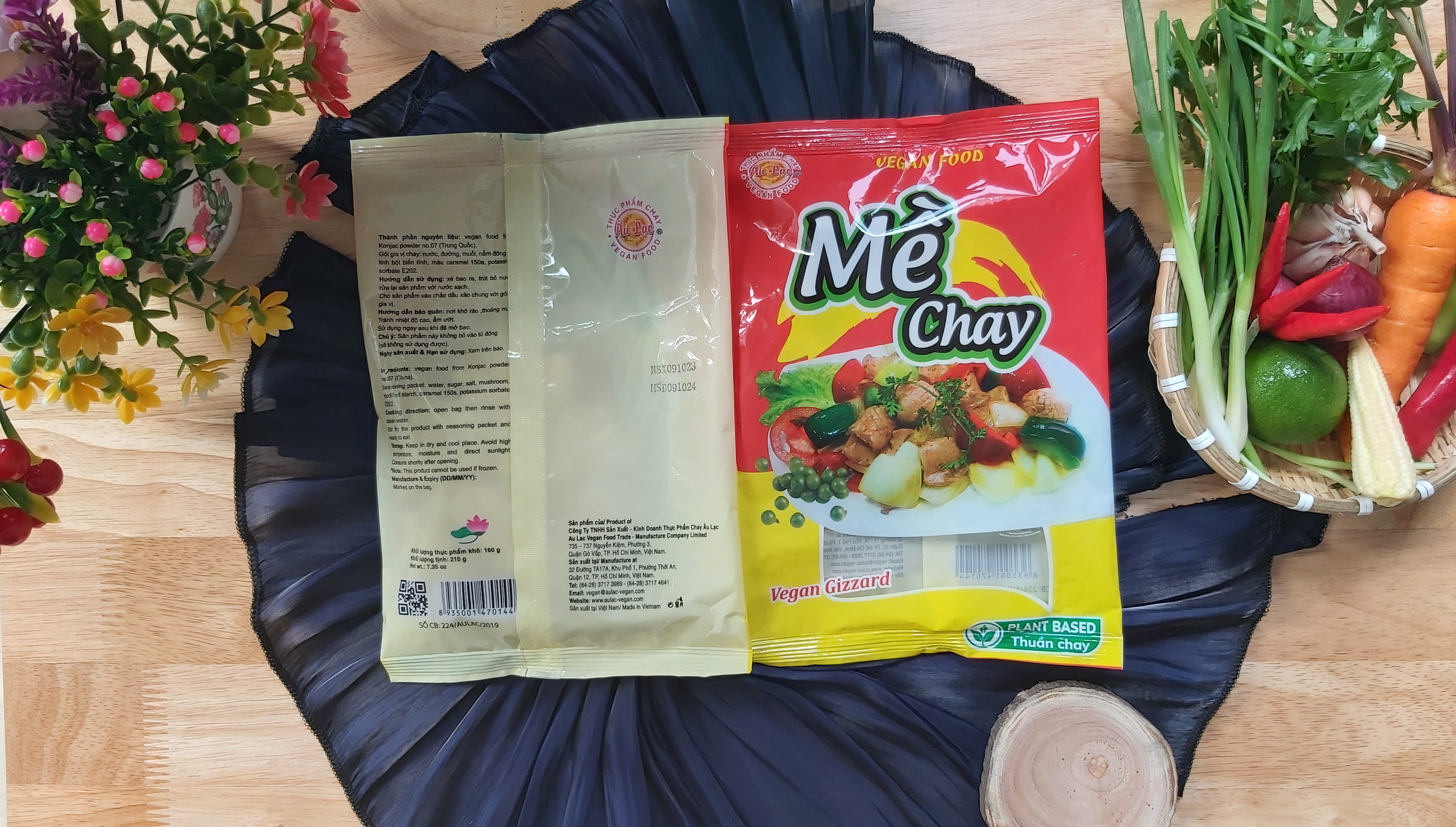 Mề chay Âu Lạc 210 g, thực phẩm chay