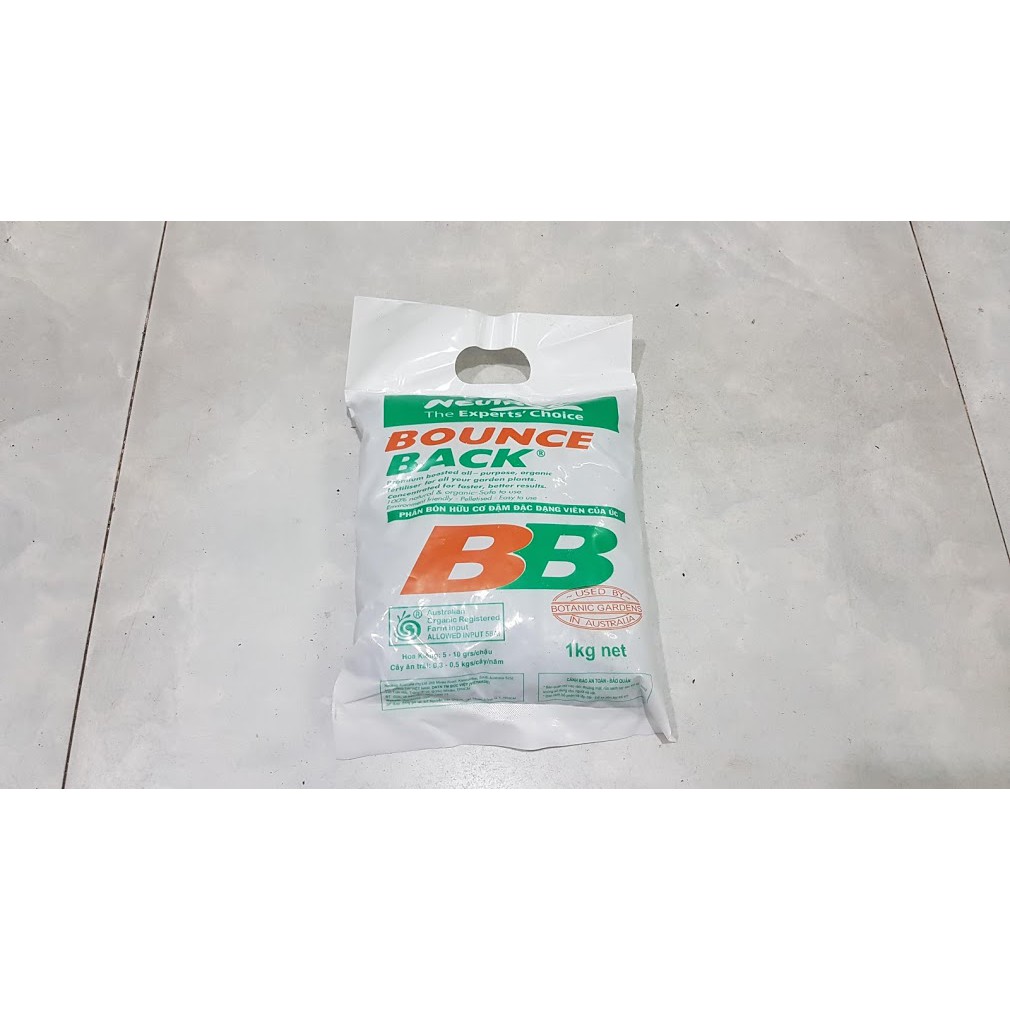 Phân hữu cơ đạm cá Úc dạng viên Bounce Back 1kg