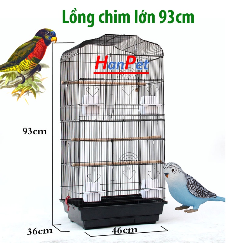 Lồng chim lớn cao 93cm