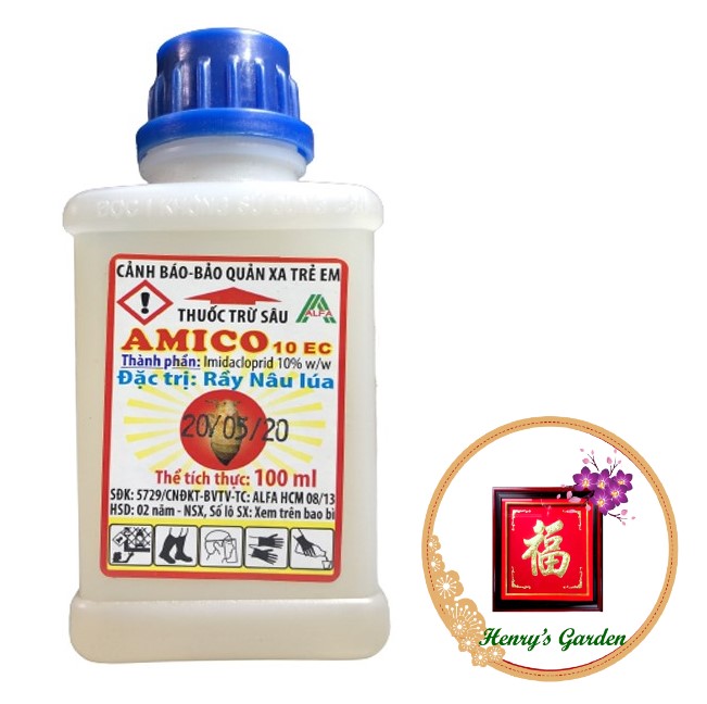 Trừ rầy nâu, bọ trĩ amico 10ec - #009b# 100ml