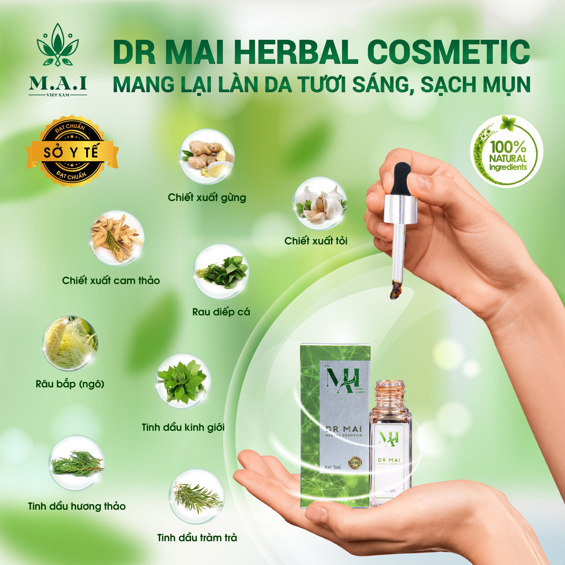 COMPO DR.MAI + SỮA RỬA MẶT + TONER