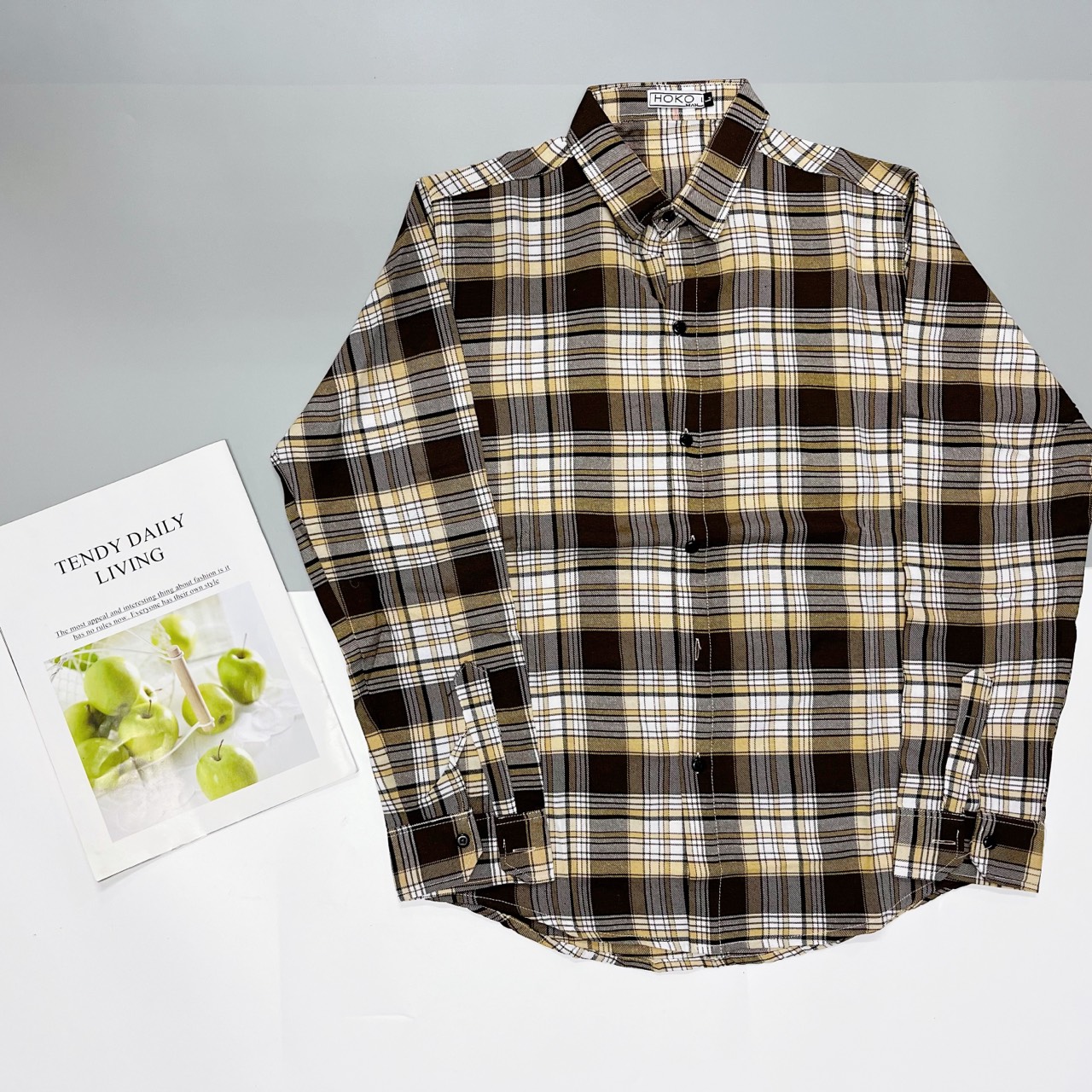 ÁO SƠ MI NAM DÀI TAY CARO THỜI TRANG HÀN QUỐC SIÊU HOT , ĐẸP TRAI TÔN DÁNG FORM CHUẨN SIÊU HOT