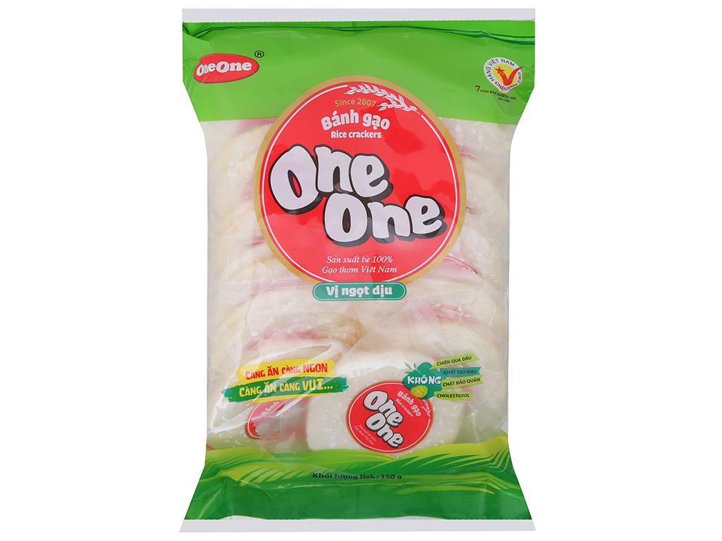 Combo 3 Gói Bánh Gạo Nhật One One (Gói 150G)