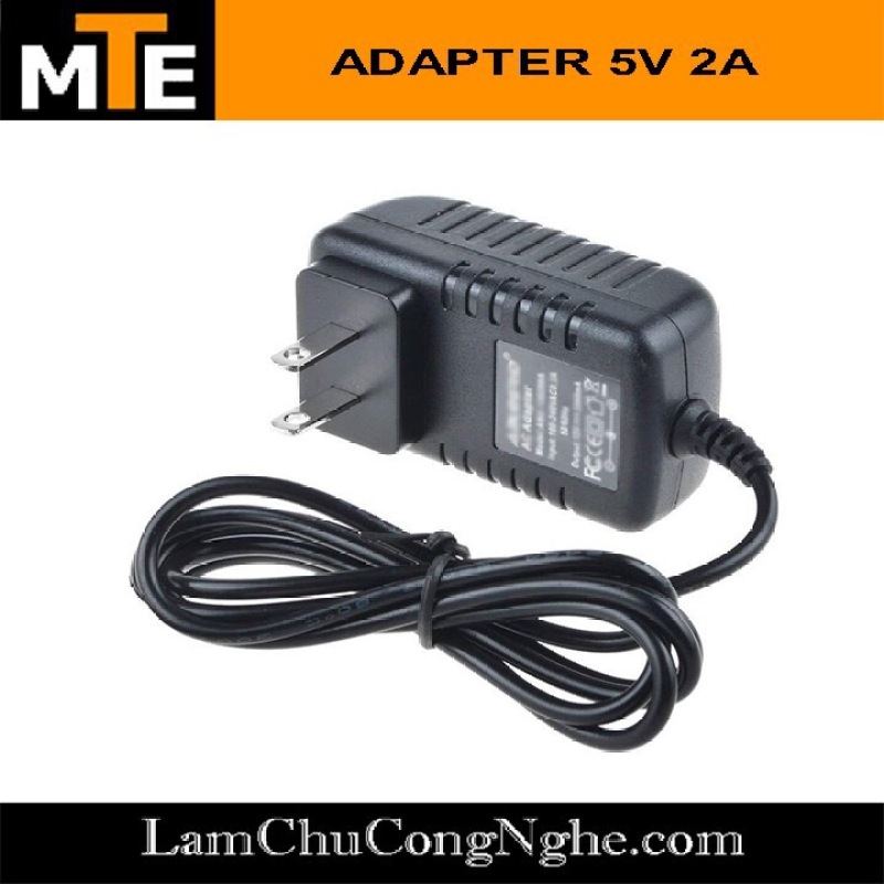 Bảng giá Nguồn adapter 5V 2A jack DC 5.5 * 2.1 mm