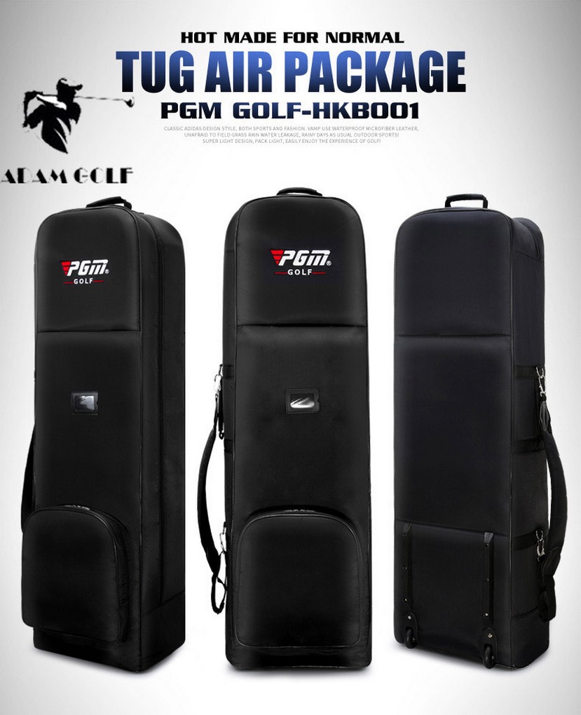 Golf Travel Bag with Wheels, Heavy duty Golf Travel Case for Airlines - 1 Year Quality Warranty