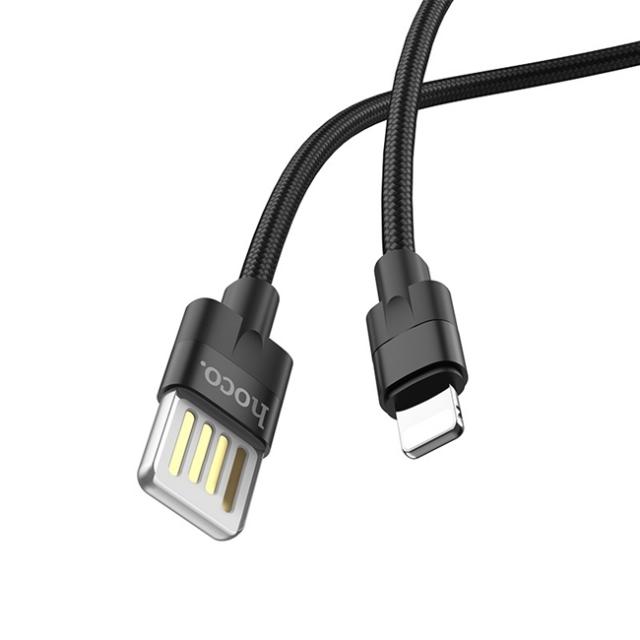Cáp Sạc Lightning / Type C Hoco U55 - Dây Dù Sạc Nhanh