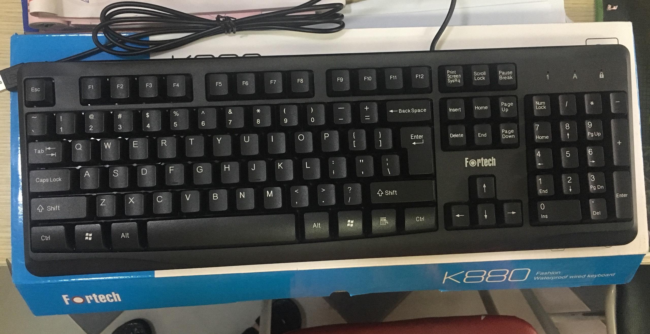 Bàn phím Fortech K880